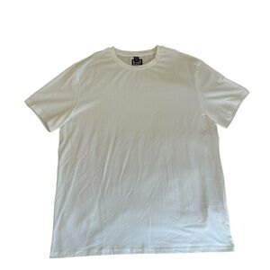 SHEIN White Short Sleeve Tee, Size XXL